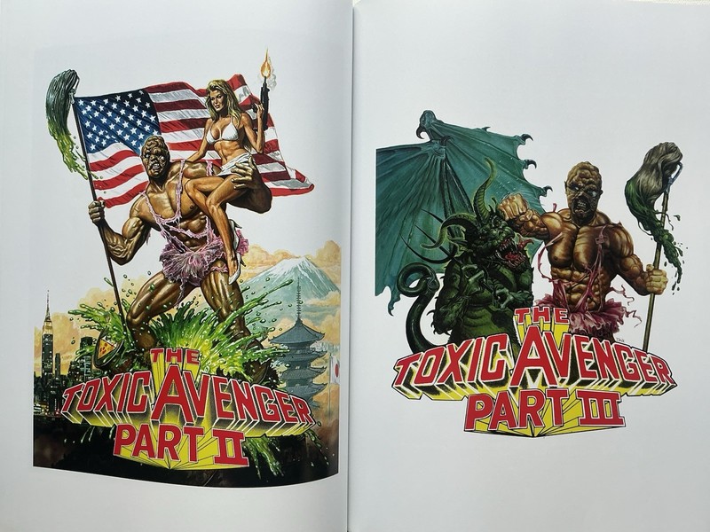 The Art of Troma by Nate Cosby 2018 Horror Exploitation Cult Movie Toxic Avenger