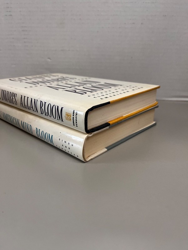 Allan Bloom Lot of 2 Books Hardcover (See Photos for Titles) gallery
