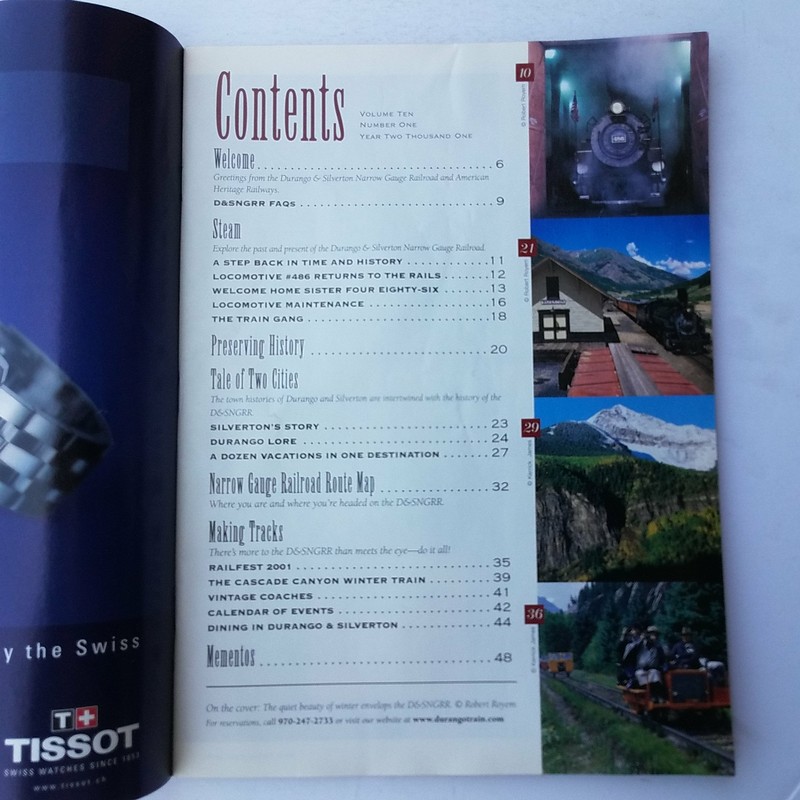 All Aboard! Magazine Volume Ten Number One Two Thousand One gallery