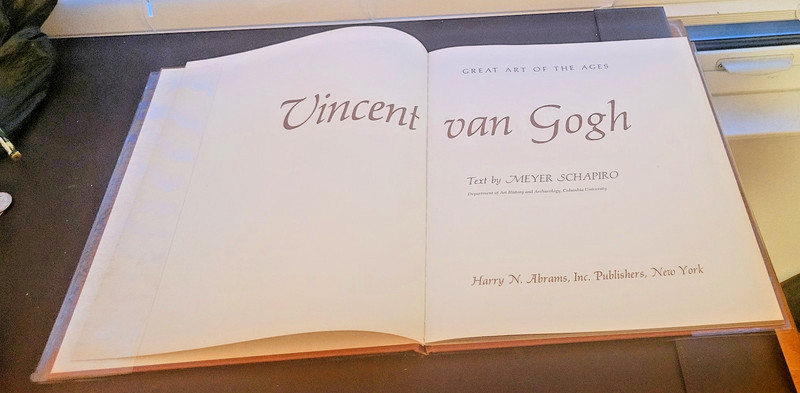 VTG 1961 Van Gogh Meyer Schapiro Harry Abrams HC Mylar Cover EXCELLENT gallery