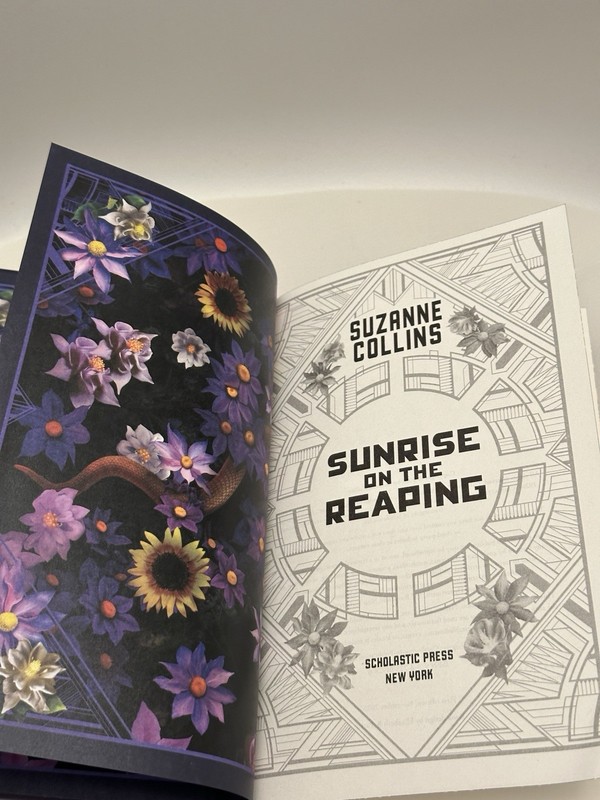 Sunrise on the Reaping Deluxe Edition by Suzanne Collins (Hardcover) gallery