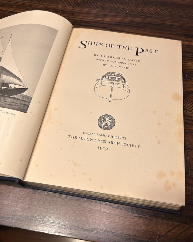 Rare Nautical History Books – Ships of the Past 1929 + Lake Carriers 1913 gallery