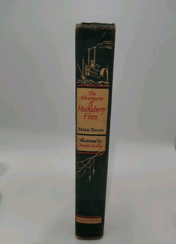 1948 Hardcover The Adventures of Huckleberry Finn by Mark Twain