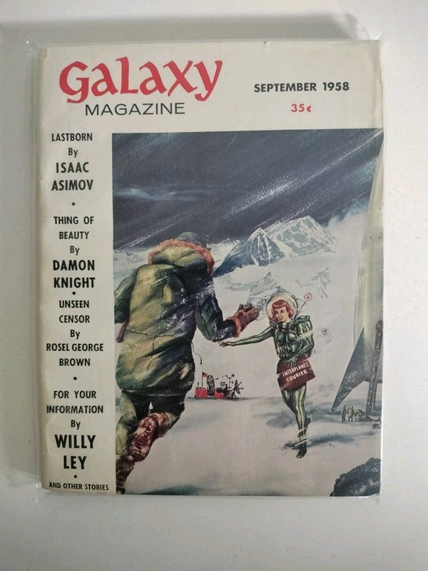 Vintage 1950s Science Fiction Lot – Van Vogt, Asimov, Silverberg, Knight & Simak gallery