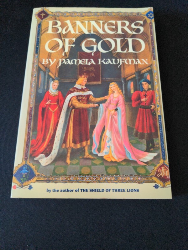Uncorrected Proof Banners of Gold by Pamela Kaufman 1986 PB ARC