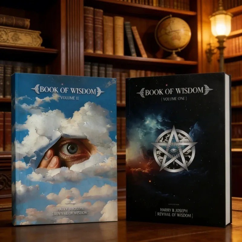 Health Guide 20 + Book of Wisdom Vol 1 & 2 by Harry B. Joseph – 3 Book BUNDLE