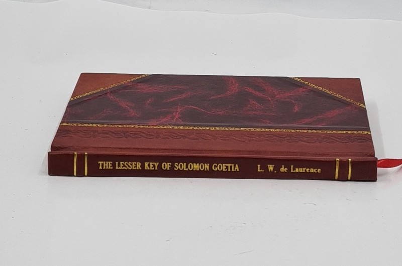 The Lesser Key of Solomon Goetia The Book of Evil Spirits 1916 [LEATHER BOUND] gallery