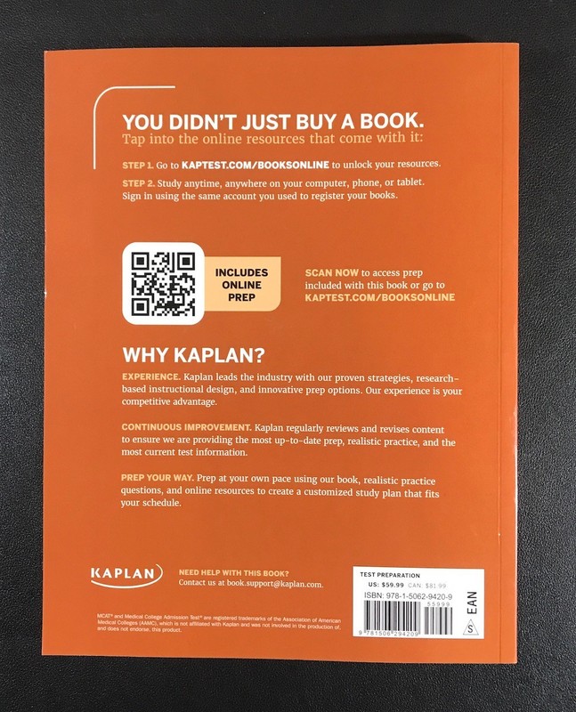 3 Kaplan MCAT 2025-2026 Books General Chemistry, Physics / Math, Critical... gallery