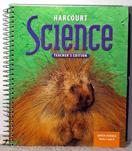 Harcourt Science: Teacher’s Edition Vol 2 Earth – Hardcover, by HSP – Acceptable