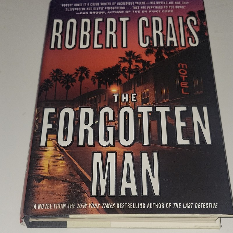 Doubleday The Forgotten Man Robert Crais Hardcover First Edition 2005 Elvis Cole