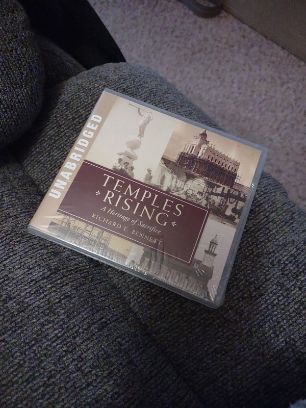 Temples Rising A Heritage Of Sacrifice By Richard E Bennett Audiobook 🆕 Sealed