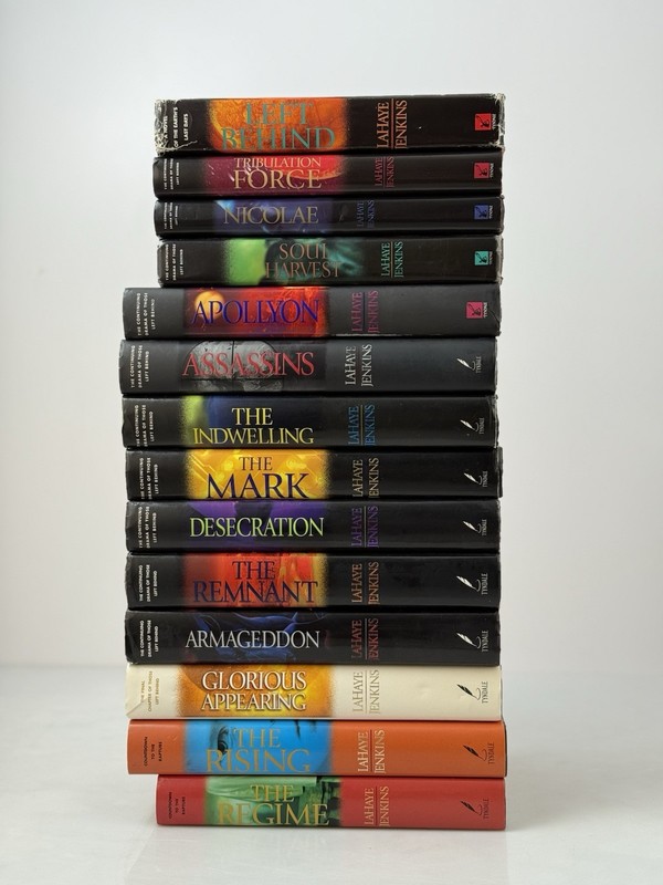 LEFT BEHIND Series Almost Complete Set 1-14 Hardcovers w/ DJ LaHaye & Jenkins