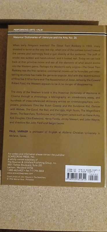 Historical Dictionary of Westerns in Cinema by Paul Varner: New gallery