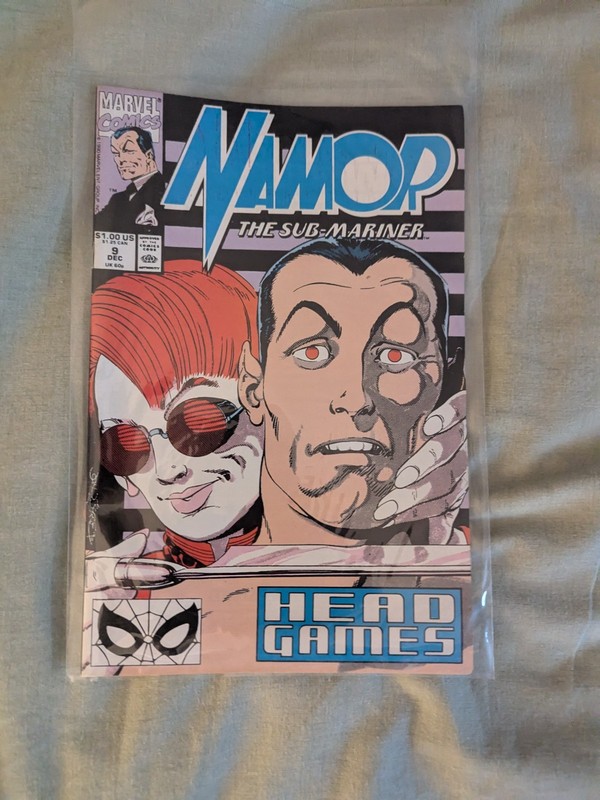 Namor The Sub-Mariner #09 – 1990 – MARVEL COMICS – Good condition