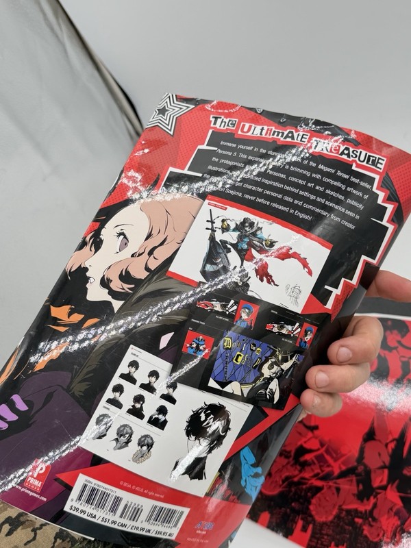 Art of Persona 5 by Prima Games (2017, Trade Paperback) W/ Cover gallery