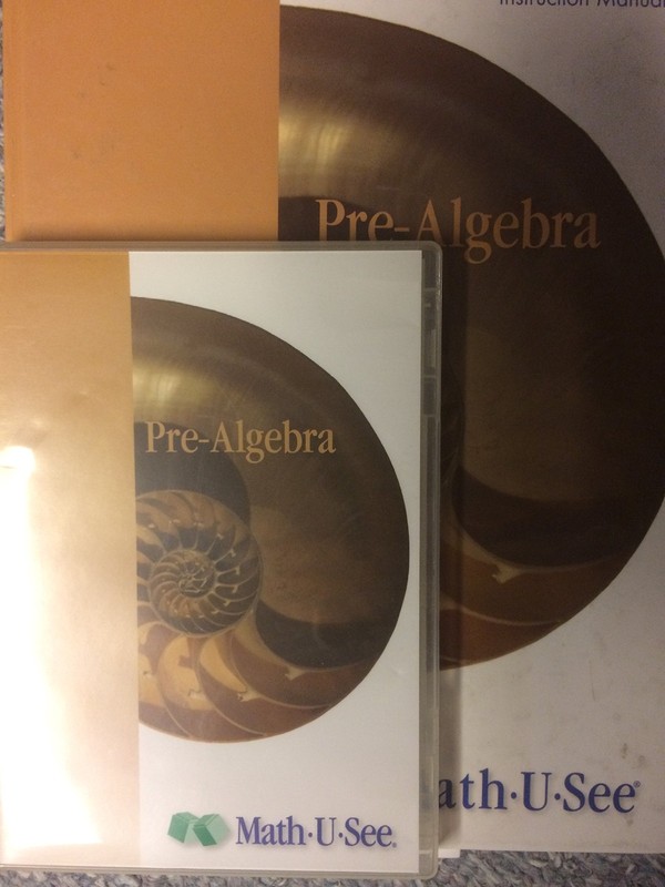 Pre-Algebra Instruction Manual Steven Demme hardcover Very Good
