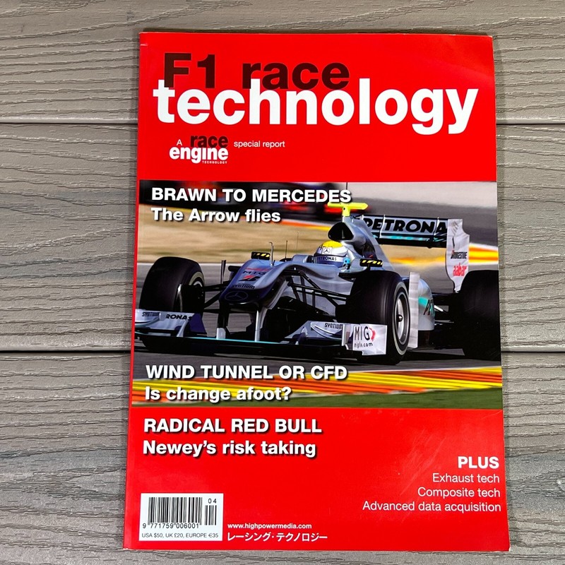 F1 Race Technology A Race Engine Special Report 2010-2011 Formula One VERY GOOD