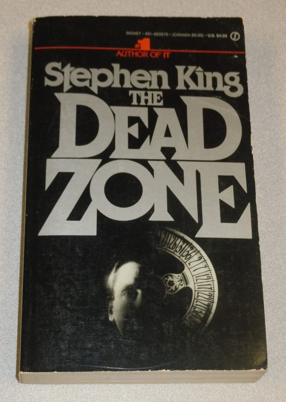 The DEAD ZONE Paperback Book by Stephen King 1980 1st Edition