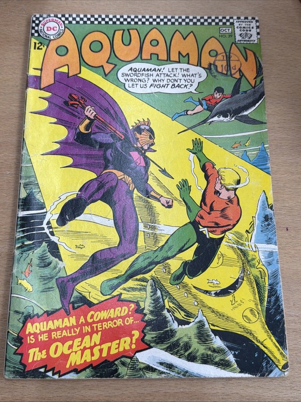 Aquaman #29 1966 DC Comics 1st App Ocean Master