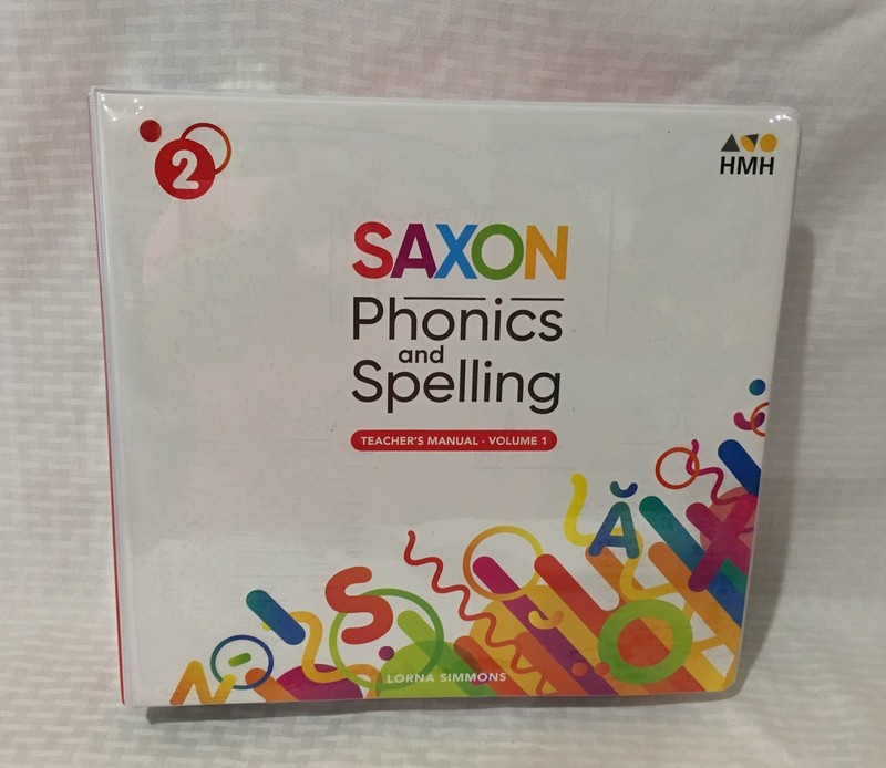 HMH SAXON PHONICS & SPELLING GRADE 2 TEACHER’S MANUAL VOL. 1 IN BINDER / SIMMONS