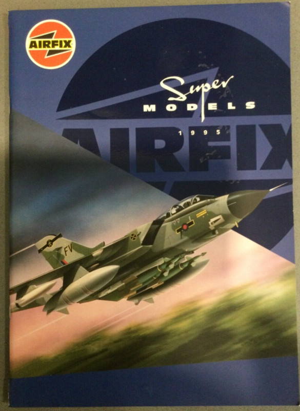 Airfix 1995 Catalog Super Models Military Aircraft Warships Armor Accessories