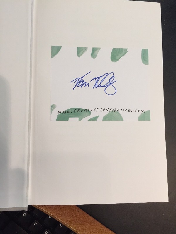 CREATIVE CONFIDENCE – KELLEY, TOM/ KELLEY, DAVID – NEW HARDCOVER Signed 1 Ed