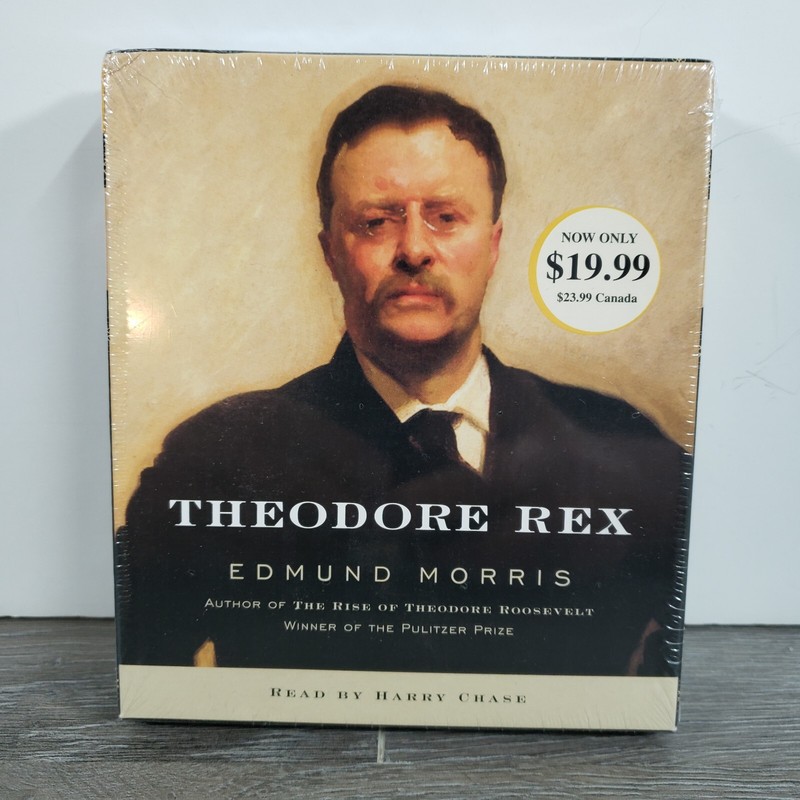 NEW Theodore Rex by Edmund Morris (2010, Compact Disc, Abridged edition) SEALED