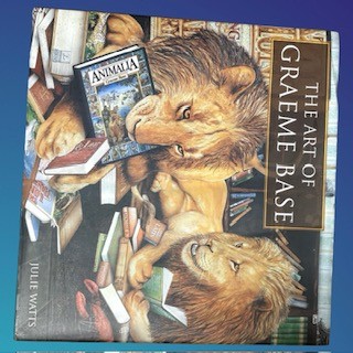 The Art of Graeme Base by Julie Watts Hardcover Book Illustrated Children’s