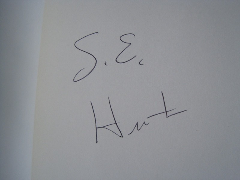 S.E. HINTON SIGNED - THE OUTSIDERS - LIMITED HARDCOVER EDITION First Printing gallery