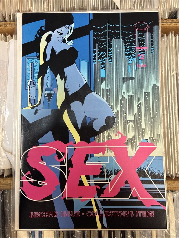 Sex #2 Second 2nd Print Image Comics 2013 Sent In A Cardboard Mailer