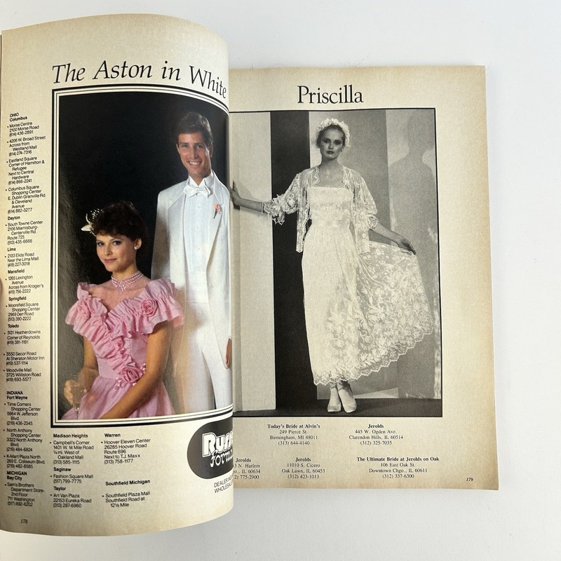 Vintage Bride’s Magazine April/May 1984 Special Groom's Edition 382 pages gallery