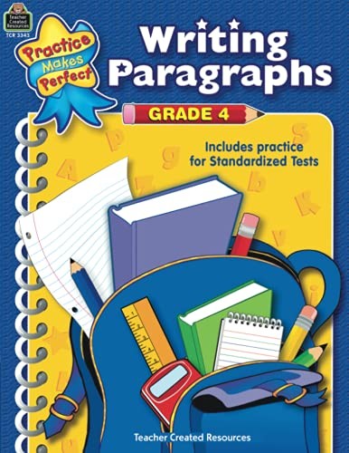 Grade 4 Writing Paragraphs: Essential Practice for Standardized Tests
