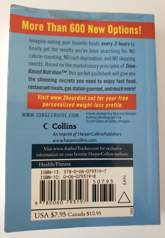 The 3-Hour Diet On the Go Pocket Book AOL’s Diet Coach by Jorge Cruise gallery