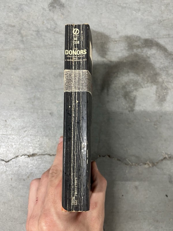 The Donors Leslie Alan Horvitz 1982 Vintage Paperback Book gallery