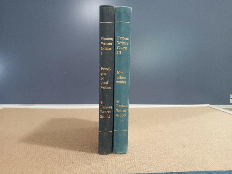 Famous Writers Course Volumes 1 and 3, 1960 1st Edition