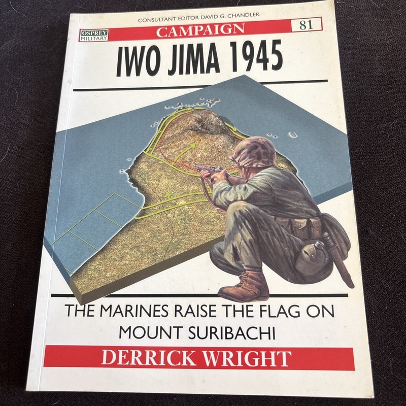 Iwo Jima 1945 The Marines Raise the Flag on Mount Suribachi by Derrick Wright SC