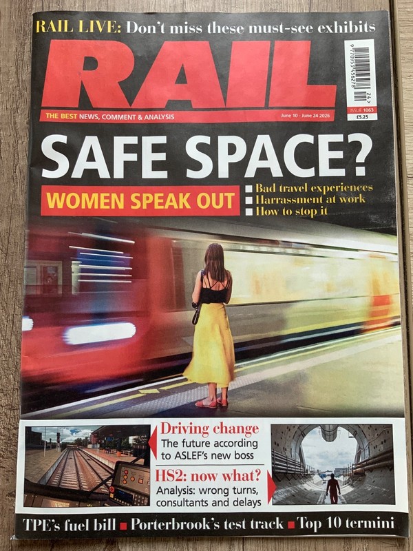 RAIL MAGAZINE 1063- 10/06/2026 railways / transport