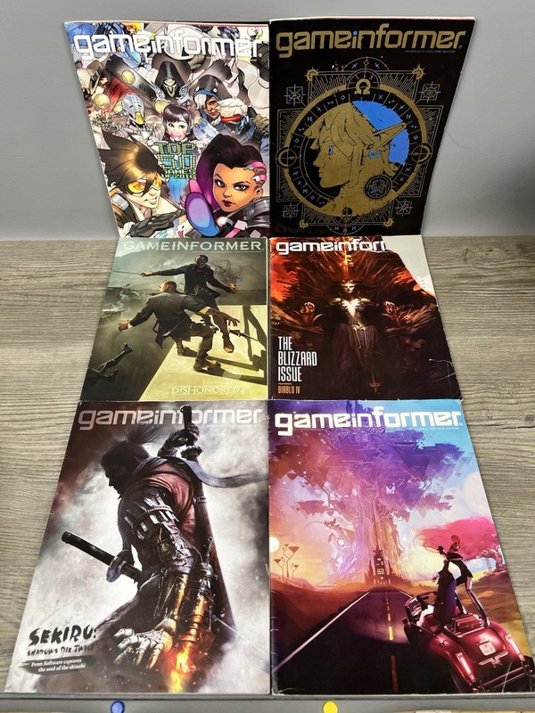 Game Informer Magazine Lot Of 20 Gaming Magazines Mix Lot