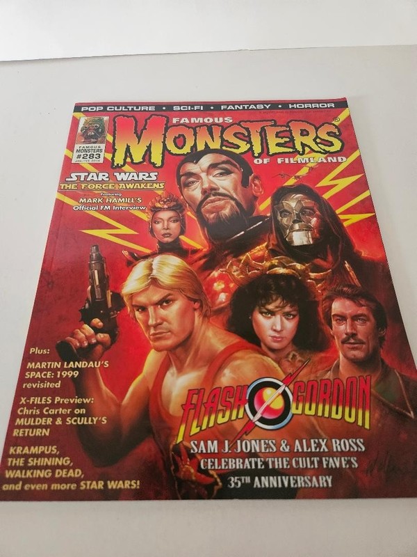 Famous Monsters of Filmland #283 Jan/Feb 2016 Used Magazine Flash Gordon Cover