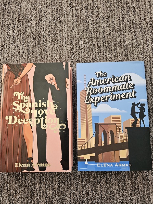 Bookish Box The American Roommate And Spanish Love deception By Elena Armas