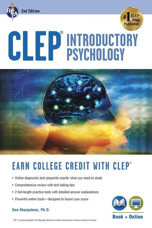 CLEP® Introductory Psychology Book + Online (CLEP Test Preparation)