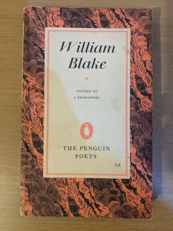The Penguin Poets: William Blake - J Bronowski (PB, 1st Edition, 1958) gallery