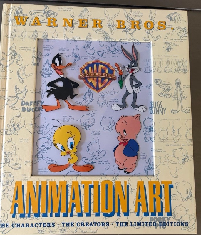 Warner Bros. Animation Art: Characters Creators Limited Editions 1997 Hardcover