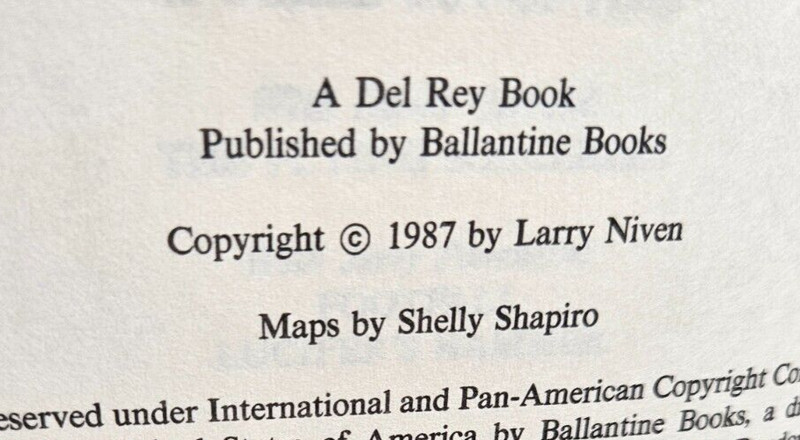 The Smoke Ring by Larry Niven, 1987 Book Club Edition gallery
