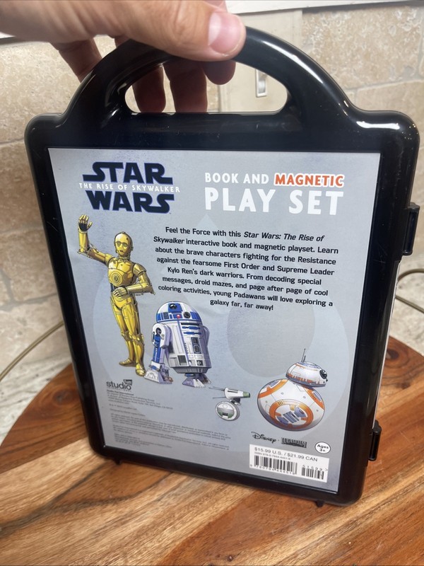 Star Wars: the Rise of Skywalker: Book and Magnetic Play Set by Editors of... gallery