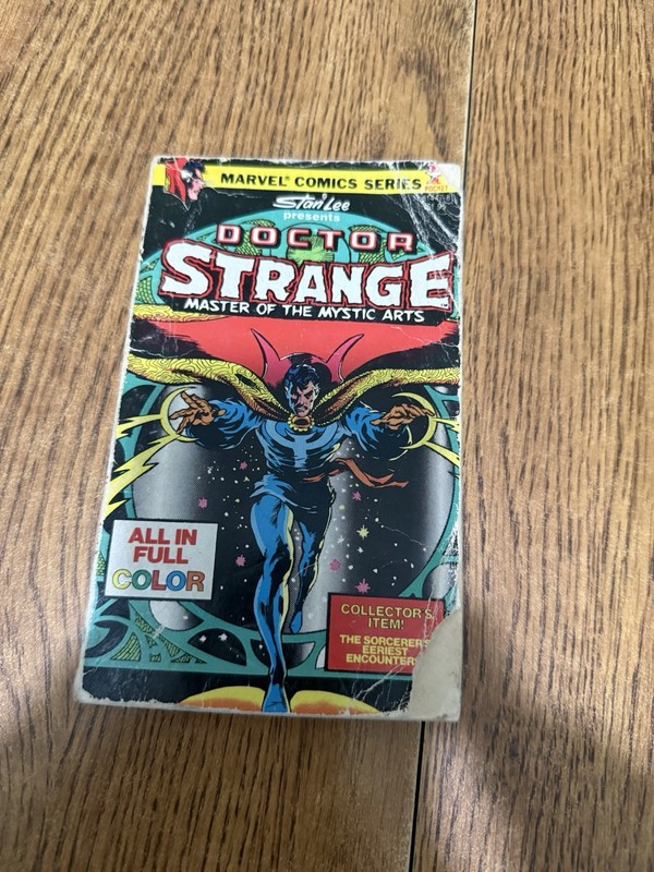 1978 Stan Lee Presents Doctor Strange Master of the Mystic Arts Marvel Paperback