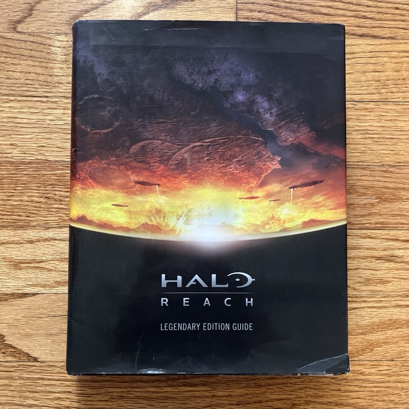 2010 Halo Reach Legendary Edition Guide Hardcover by Doug Walsh BradyGames