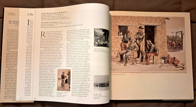 Frederic Remington Art Museum Collection by Brian Dippie, HC w/dj, GREAT ILLUS. gallery