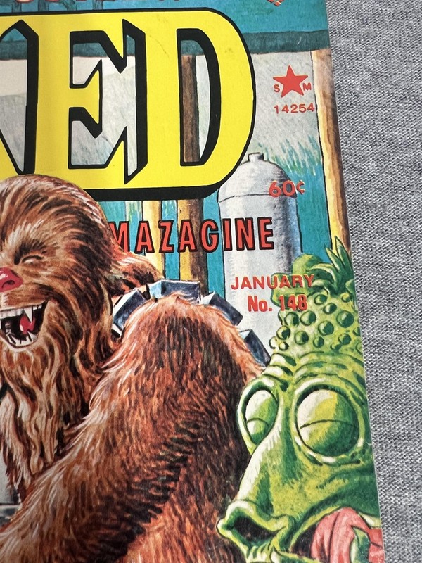 Vintage Cracked Magazine Lot Star Wars Parody 70s Humor Comics Issues 146 148 14 gallery