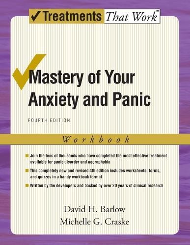 Mastery of Your Anxiety and Panic: …, Barlow, David H